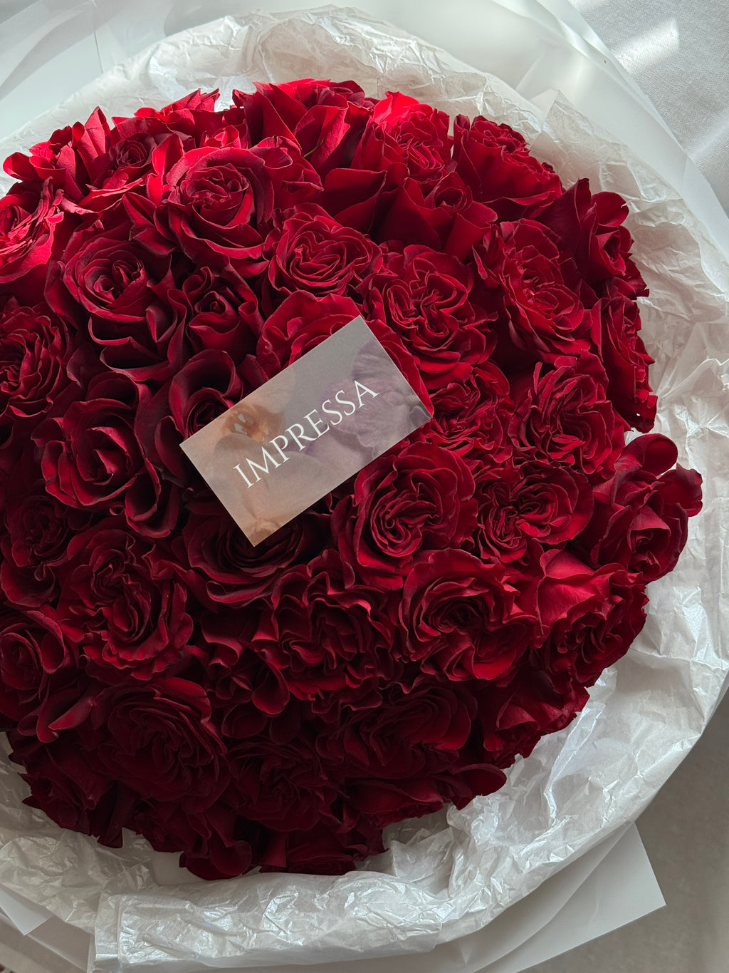 Red Heart Rose Bouquet "L’Amour"